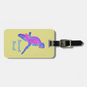 Parrot Perch Bagagelabel (Voorkant horizontaal)