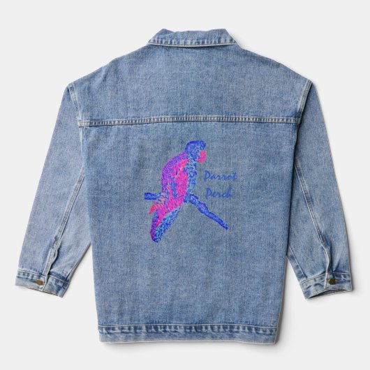 Parrot Perch Denim Jacket (Achterkant)