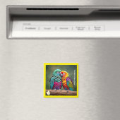"Parrot Photography Showcase" Magneet (Insitu (Vaatwasser))