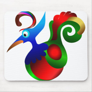 Parrot Plumes Ave Avian Bird Decorative Feather Muismat