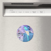 Parrot Pop Art Magneet (Insitu (Vaatwasser))