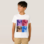 Parrot Pop Art T-shirt (Voorkant volledig)