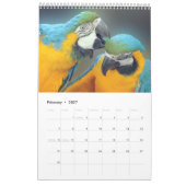 Parrot Portraits Kalender (Feb 2027)