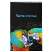 Parrot Portraits Kalender (Hoes)