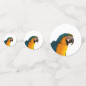 Parrot Post-it Notes Confetti (Achterkanten)