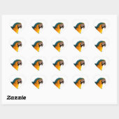 Parrot Post-it Notes Hart Sticker (Vel)