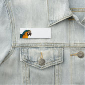 Parrot Post-it Notes Naamplaatje (In situ)