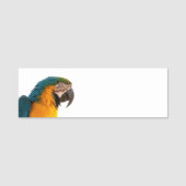 Parrot Post-it Notes Naamplaatje (Voorkant)