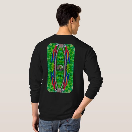 Parrot Pride 3 T-shirt (Achterkant volledig)