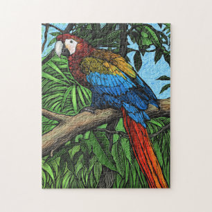 Parrot Puzzle Legpuzzel