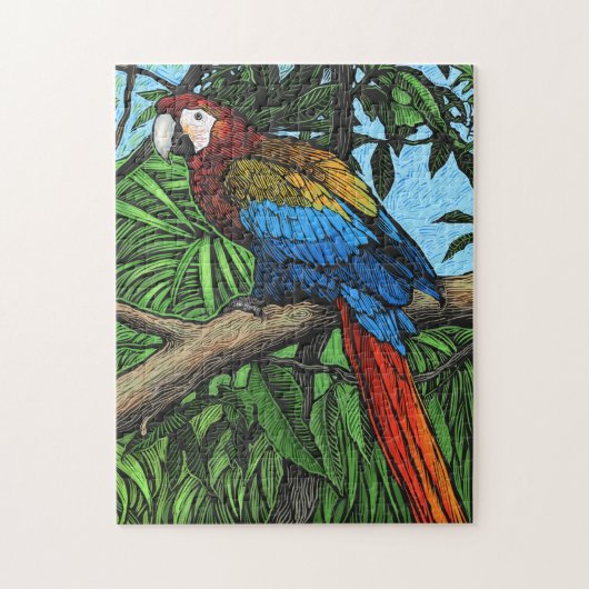 Parrot Puzzle Legpuzzel (Verticaal)