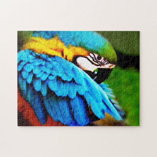 Parrot Puzzle Legpuzzel (Horizontaal)