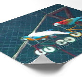 Parrot Race, Thailand Poster (Hoek)