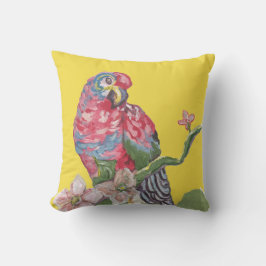 Parrot Regenboogstrandropisch gele piloot Kussen