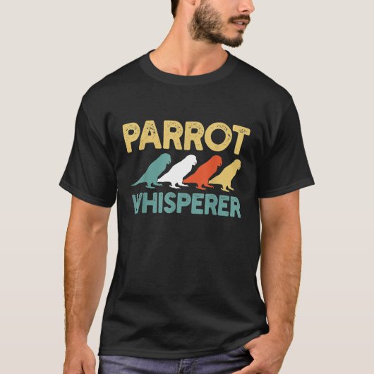 Parrot Retro 1 T-shirt (Voorkant)