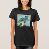 Parrot & Rex Reflection I Black headed Caique T-shirt (Voorkant)