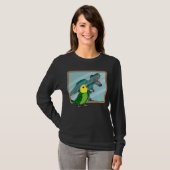 Parrot & Rex Reflection I Double Yellow in Ama T-shirt (Voorkant volledig)