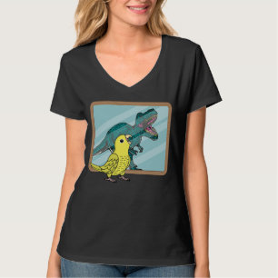 Parrot & Rex Reflection I Gele Parrotlet T-shirt