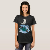 Parrot & Rex Reflection I Goffins Cockato T-shirt (Voorkant volledig)