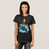 Parrot & Rex Reflection I Jenday Conure T-shirt (Voorkant volledig)