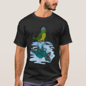 Parrot & Rex Reflection I Peach fronted Conure T-shirt (Voorkant)