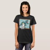 Parrot & Rex Reflection I Sulfur crested Cockato T-shirt (Voorkant volledig)