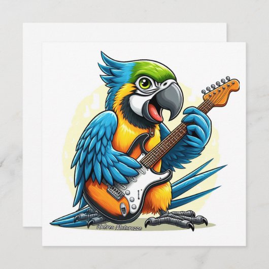 Parrot Rock Muziek (Voorkant / Achterkant)