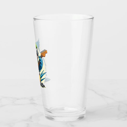 Parrot Rock Muziek Glas (Links)