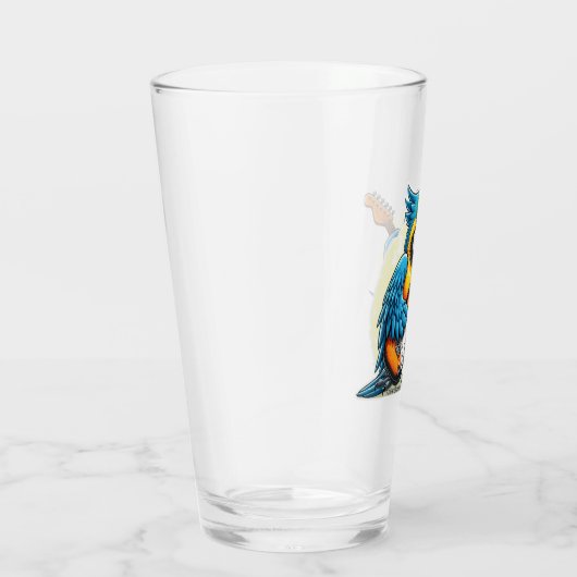 Parrot Rock Muziek Glas (Rechts)