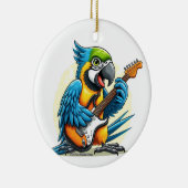 Parrot Rock Muziek Keramisch Ornament (Rechts)