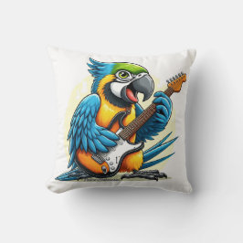 Parrot Rock Muziek Kussen