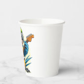 Parrot Rock Muziek Papieren Bekers (Links)