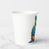 Parrot Rock Muziek Papieren Bekers (Rechts)