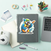 Parrot Rock Muziek Sticker (iPad Cover)