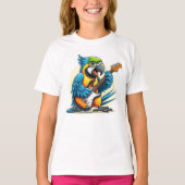 Parrot Rock Muziek T-shirt (Voorkant)