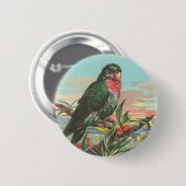 Parrot Ronde Button 5,7 Cm (Voorkant /achterkant)