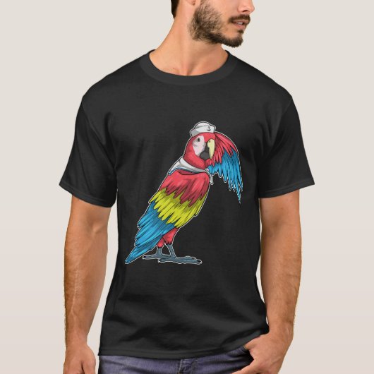 Parrot Sailor pet T-shirt (Voorkant)