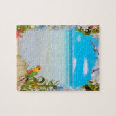 Parrot Seagull Beach Scene Legpuzzel (Horizontaal)