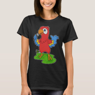 Parrot Singer Microphone Music T-shirt