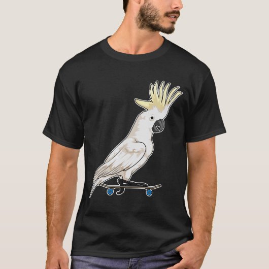 Parrot Skateboard T-shirt (Voorkant)