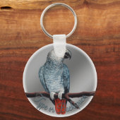 Parrot Sleutelhanger Gepersonaliseerde Afrikaanse  (Voorkant)