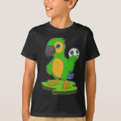 Parrot Soccer player Soccer T-shirt (Voorkant)