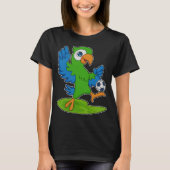 Parrot Soccer player Soccer T-shirt (Voorkant)