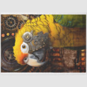 Parrot Steampunk 1 Decoupage papier (Voorkant)