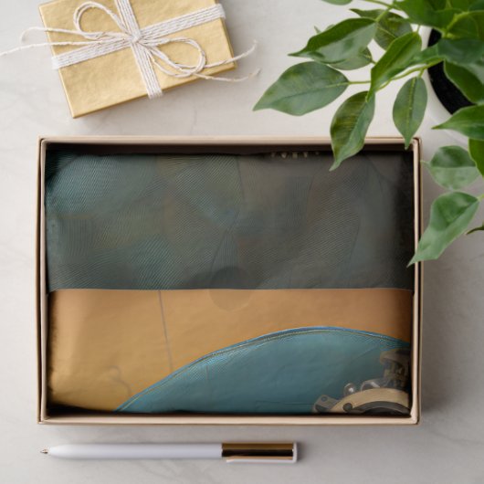 Parrot Steampunk 2 Decoupage papier (Geschenk)