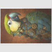 Parrot Steampunk 4 Decoupage papier (Voorkant)