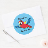 Parrot Sticker (Envelop)