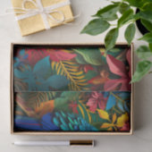 Parrot strandliefhebbers tissuepapier (Geschenk)