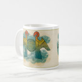 Parrot~Sun Koffiemok (Voorkant links)