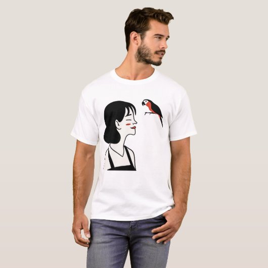 Parrot T-Shirt (Voorkant volledig)